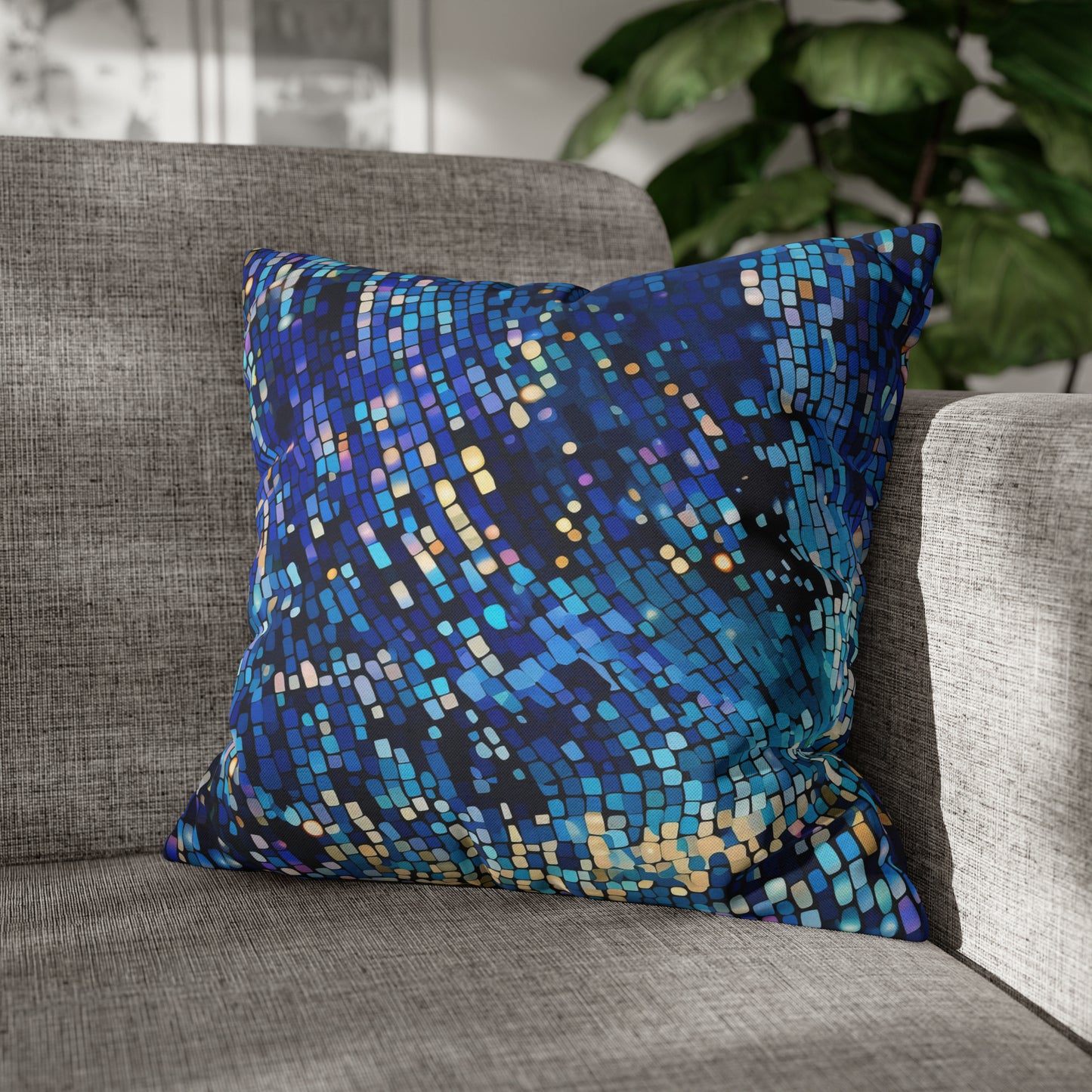 Stars in the Night Sky Square Pillow Case