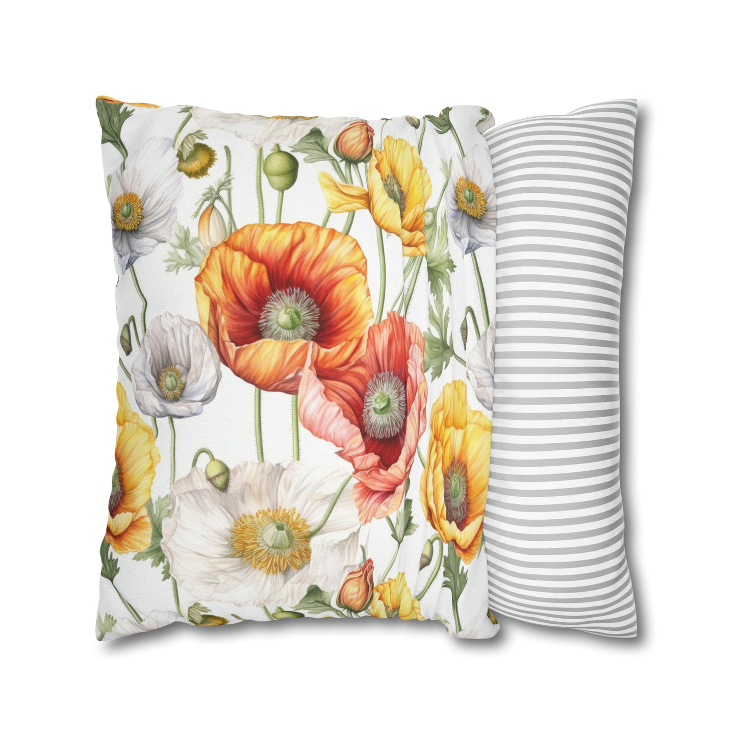 Iceland Poppies Square Pillow Case