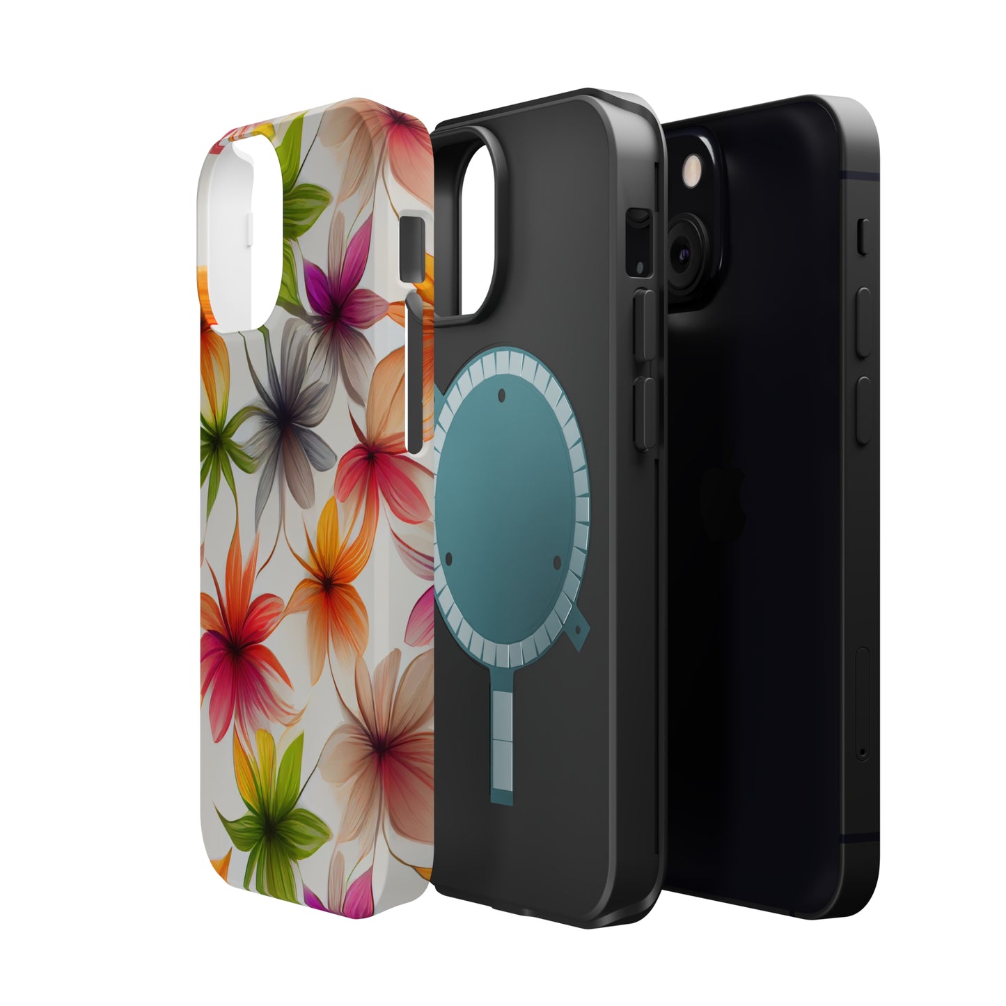 Floral Burst MagSafe Tough iPhone Case
