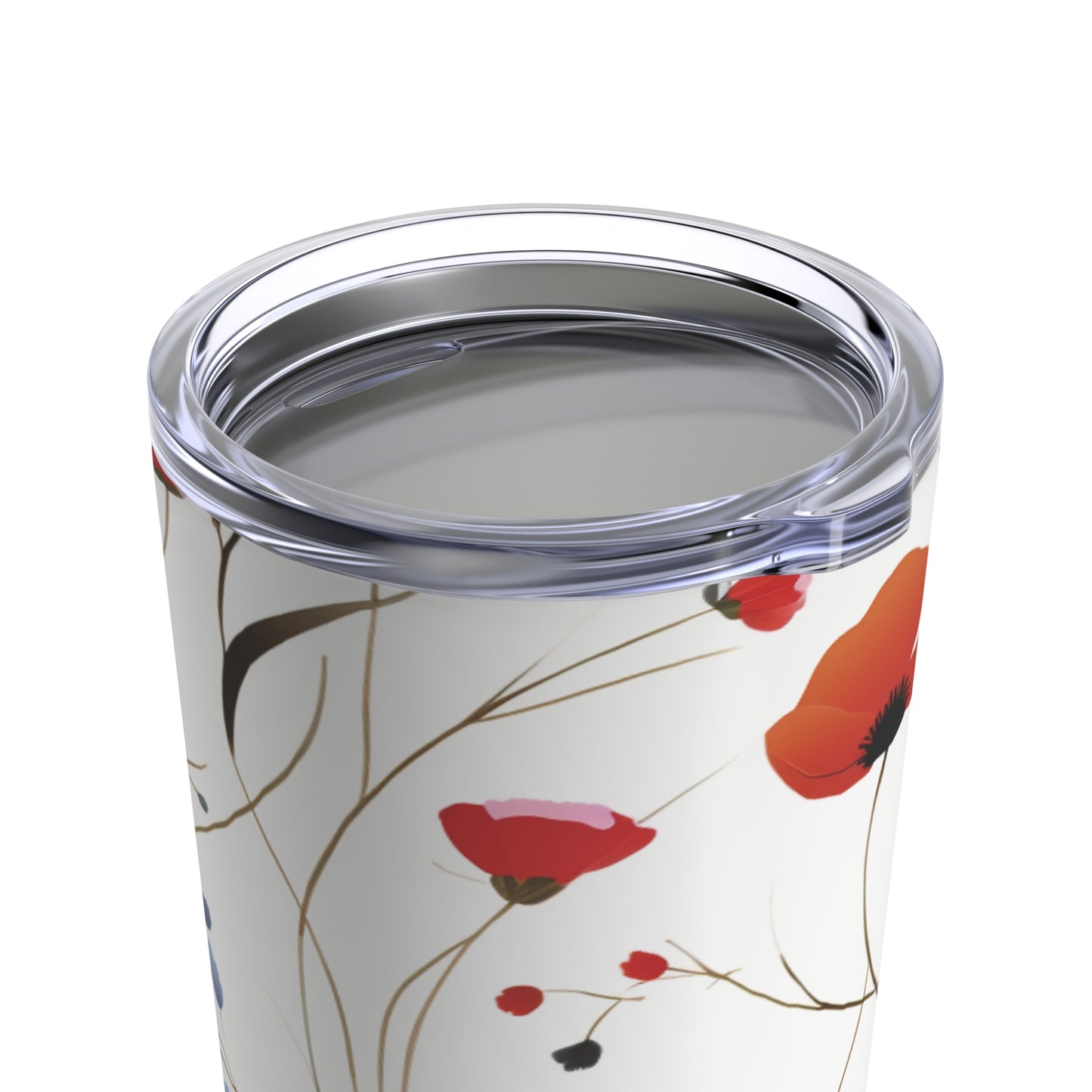 Coral Wildflowers Tumbler 20oz