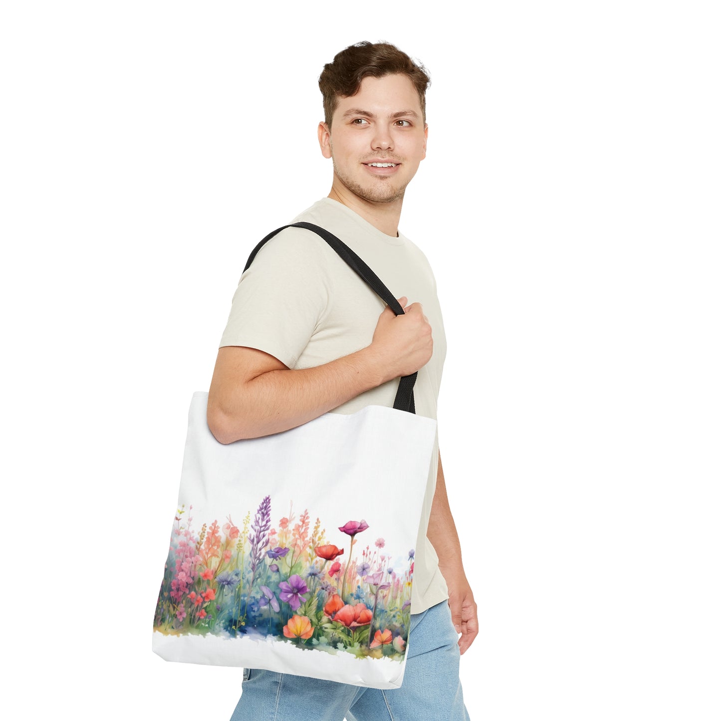 Meadow Wildflowers Tote Bag