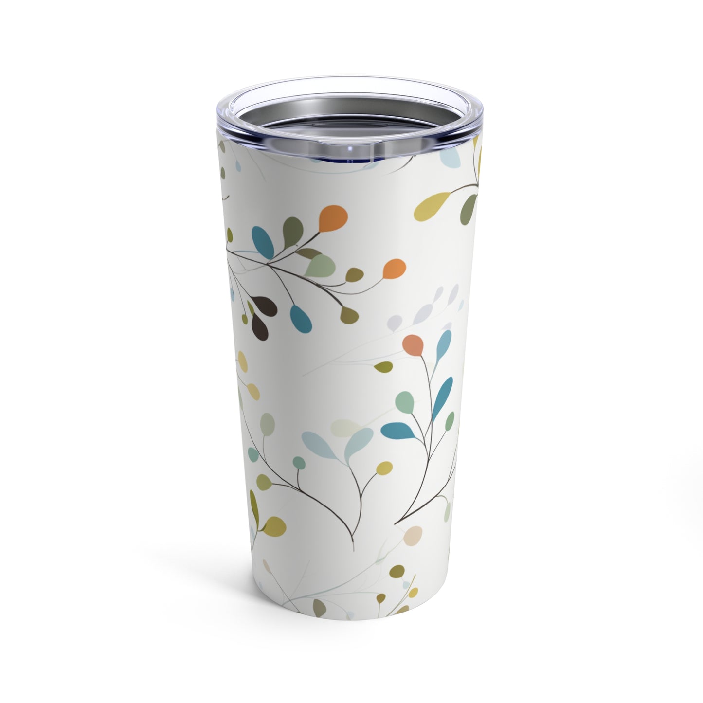 Pastel Leaves Tumbler 20oz