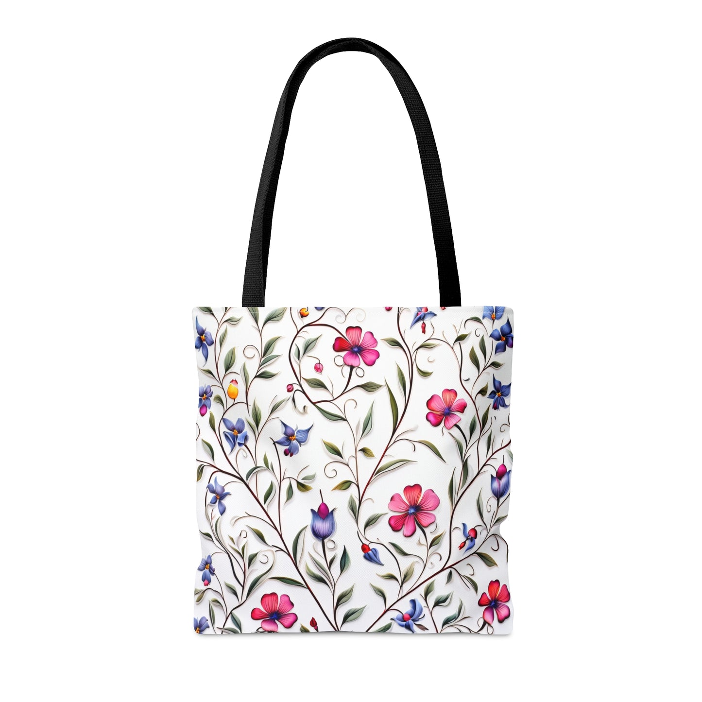 Fancy Flowers Tote Bag