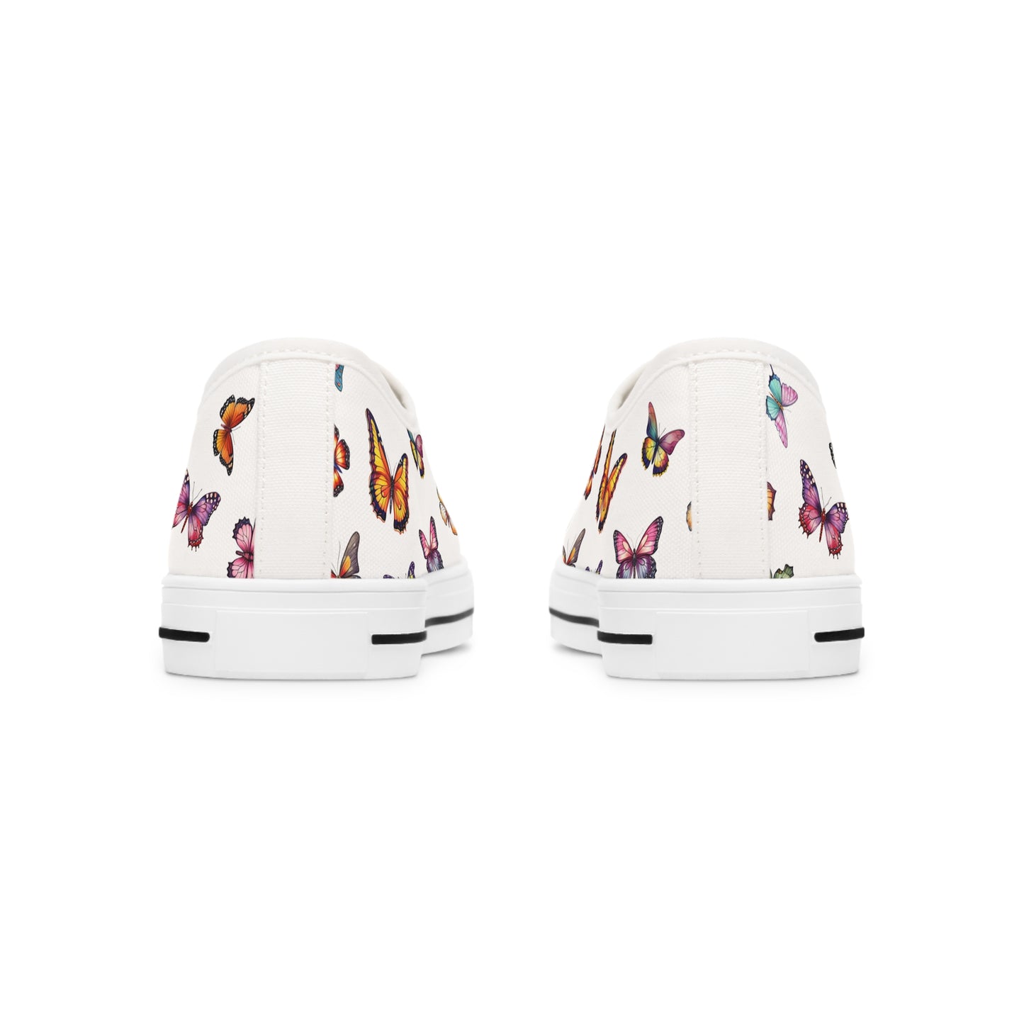 Butterflies Women's Low Top Sneakers