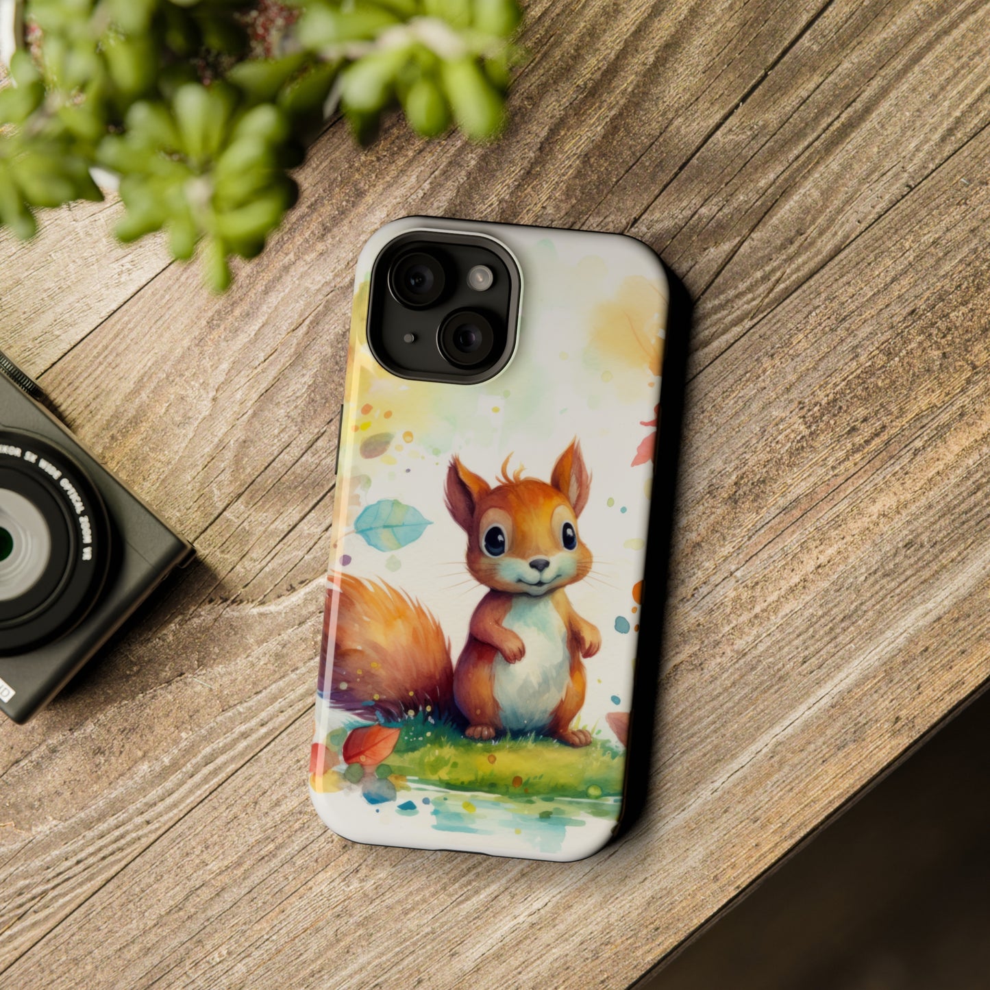 Cute Squirrel MagSafe Tough iPhone Case