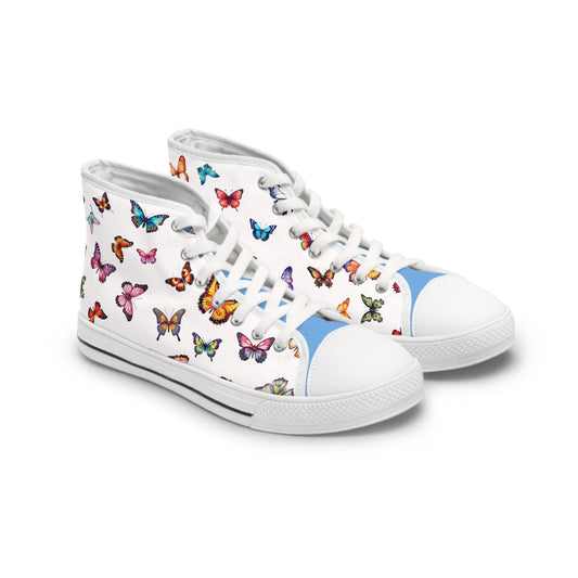 Butterflies Women's High Top Sneakers