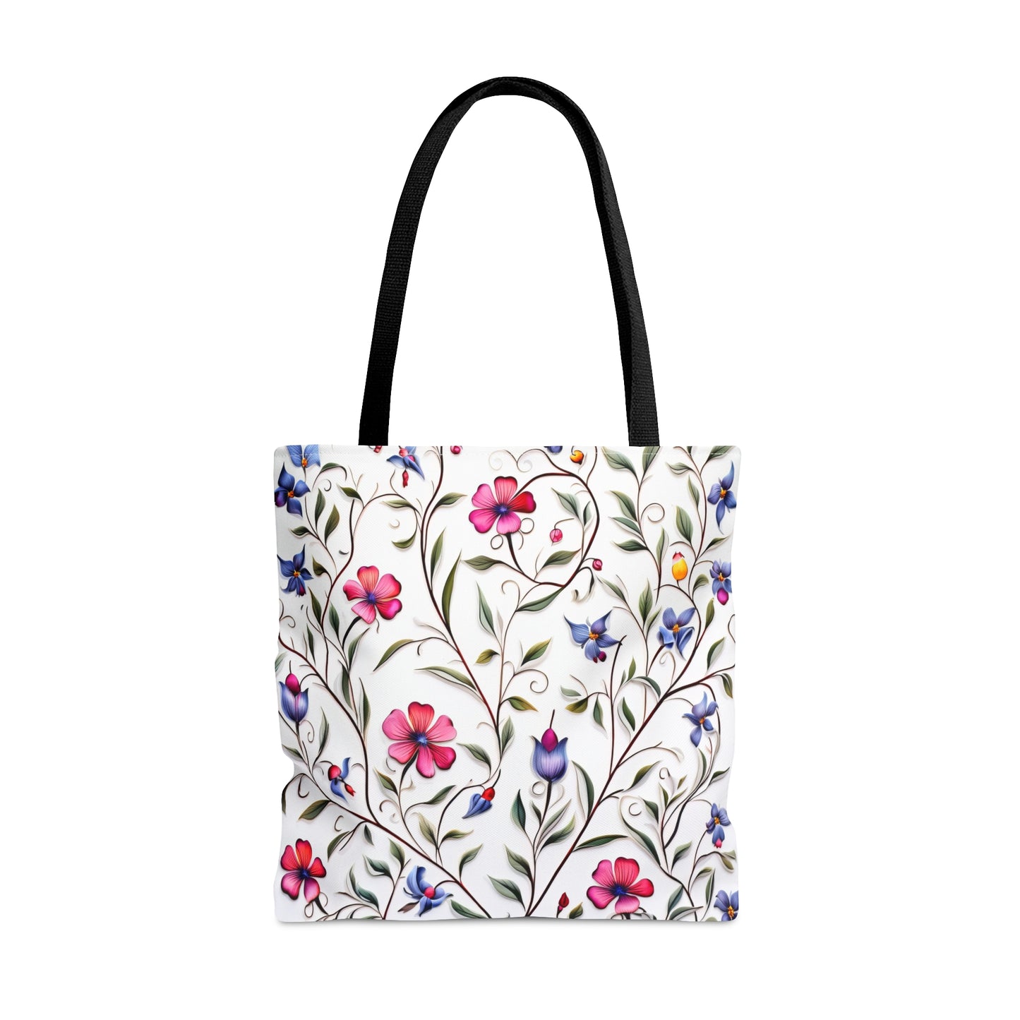 Fancy Flowers Tote Bag