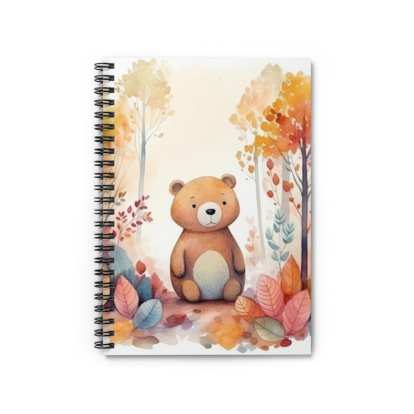 Bear Spiral Notebook - Ruled Line