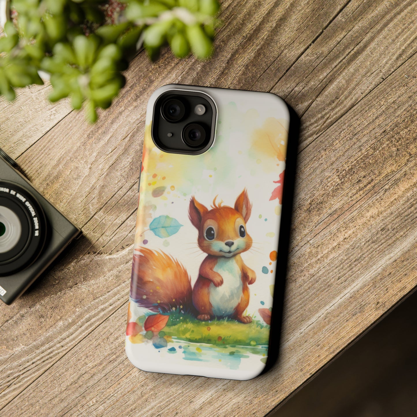 Cute Squirrel MagSafe Tough iPhone Case