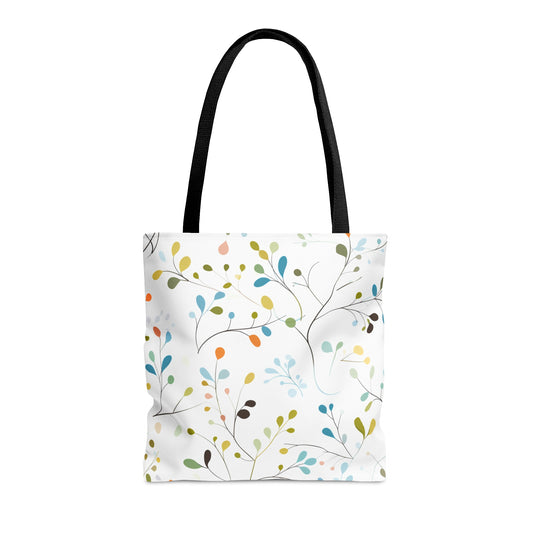 Pastel Vines Tote Bag