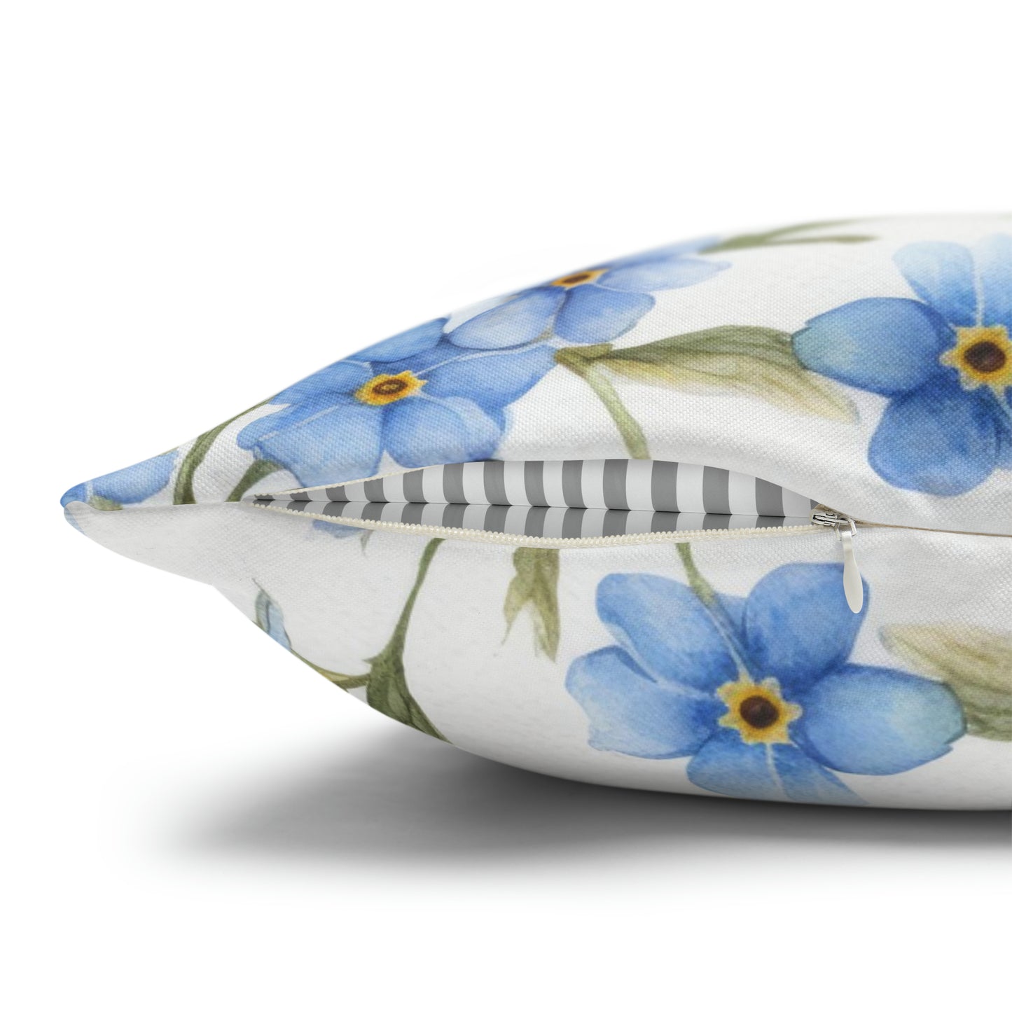 Forget Me Nots Square Pillow Case