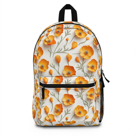 Sculpted Poppies Backpack