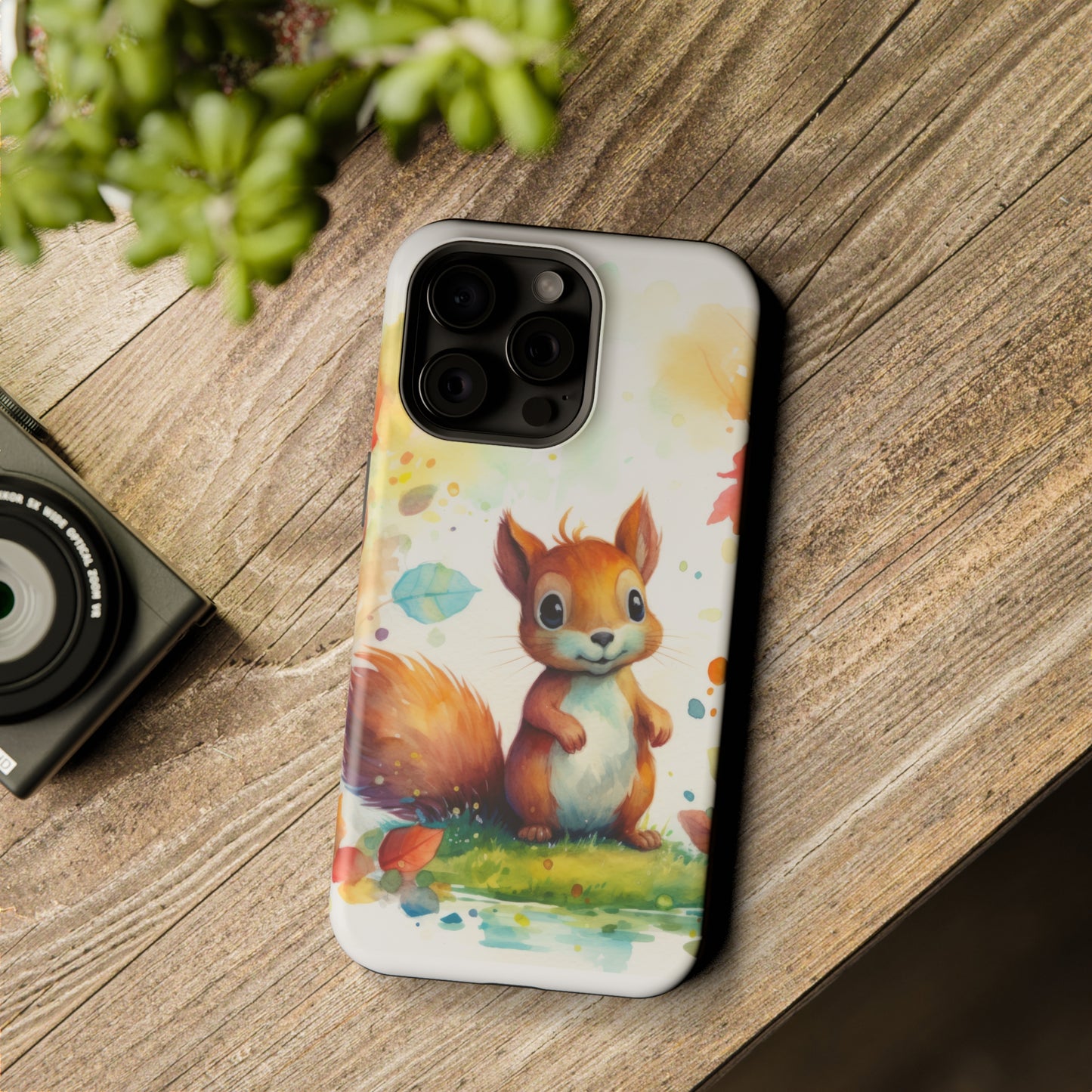 Cute Squirrel MagSafe Tough iPhone Case