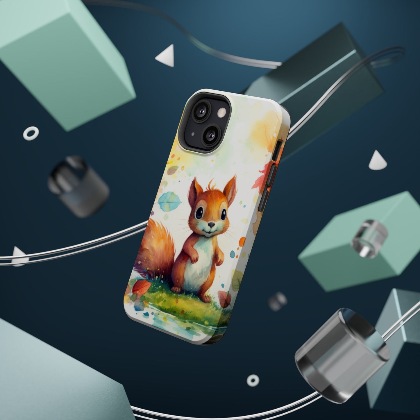 Cute Squirrel MagSafe Tough iPhone Case