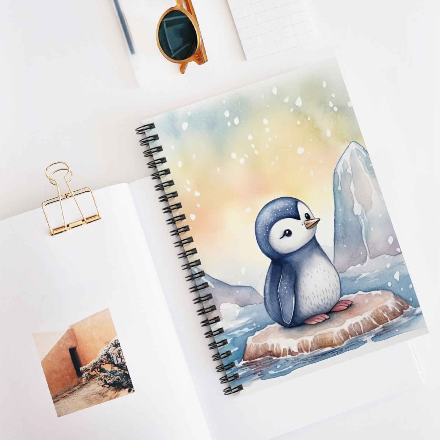 Penguin Spiral Notebook - Ruled Line