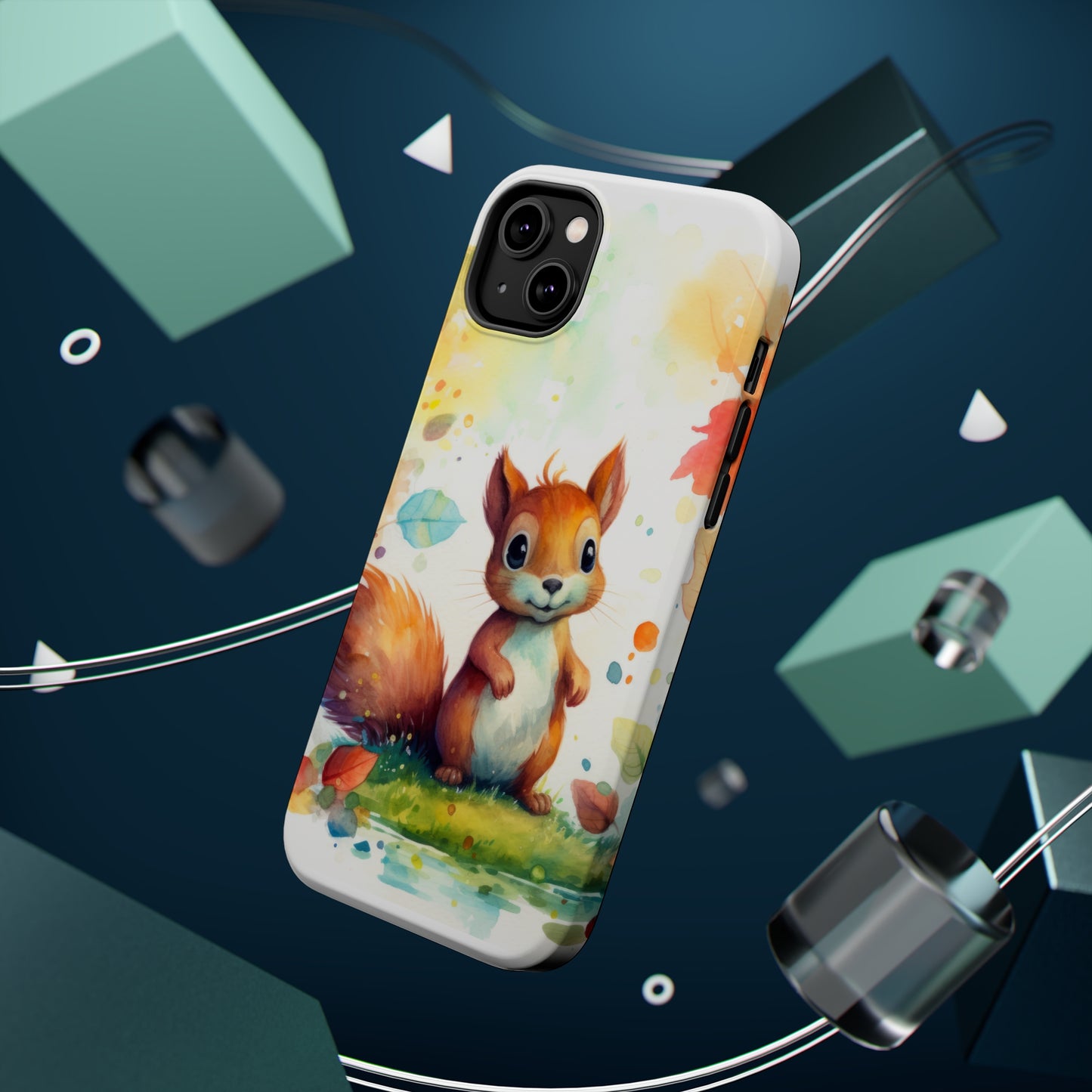 Cute Squirrel MagSafe Tough iPhone Case