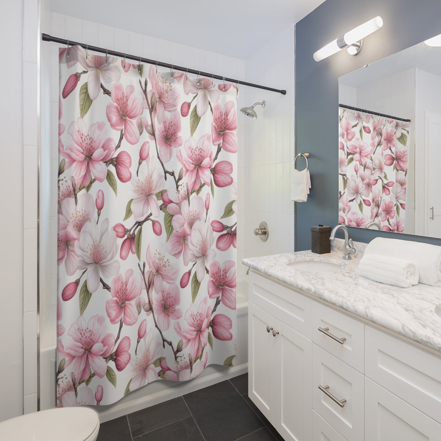 Cherry Blossom Shower Curtain