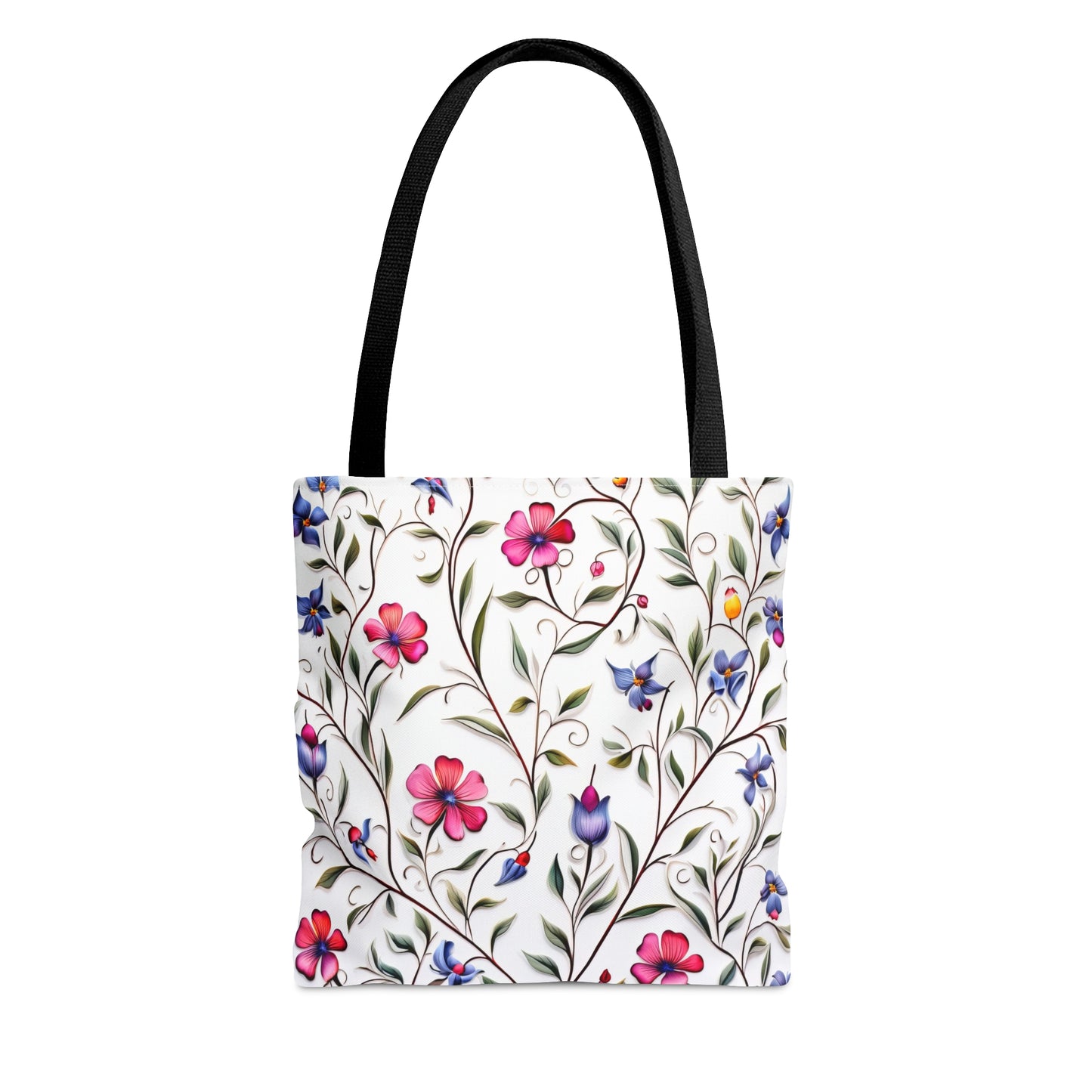 Fancy Flowers Tote Bag