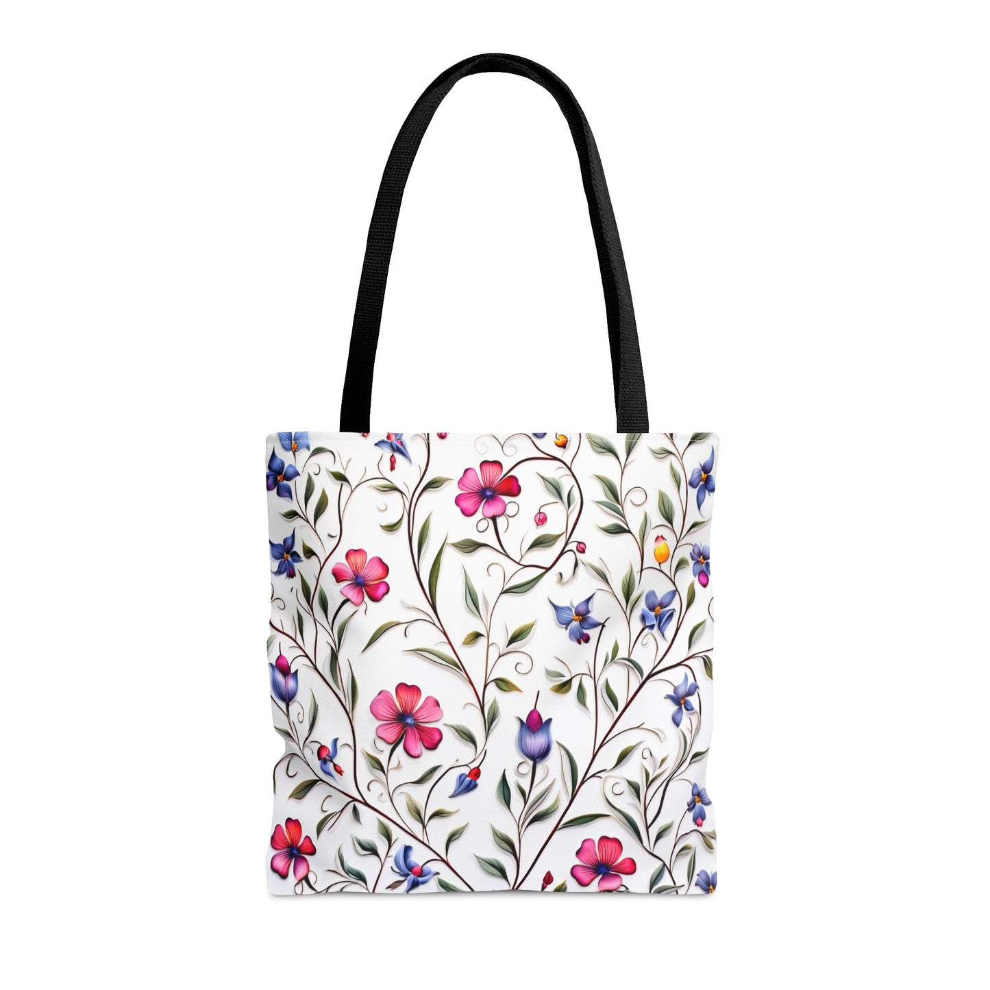 Fancy Flowers Tote Bag