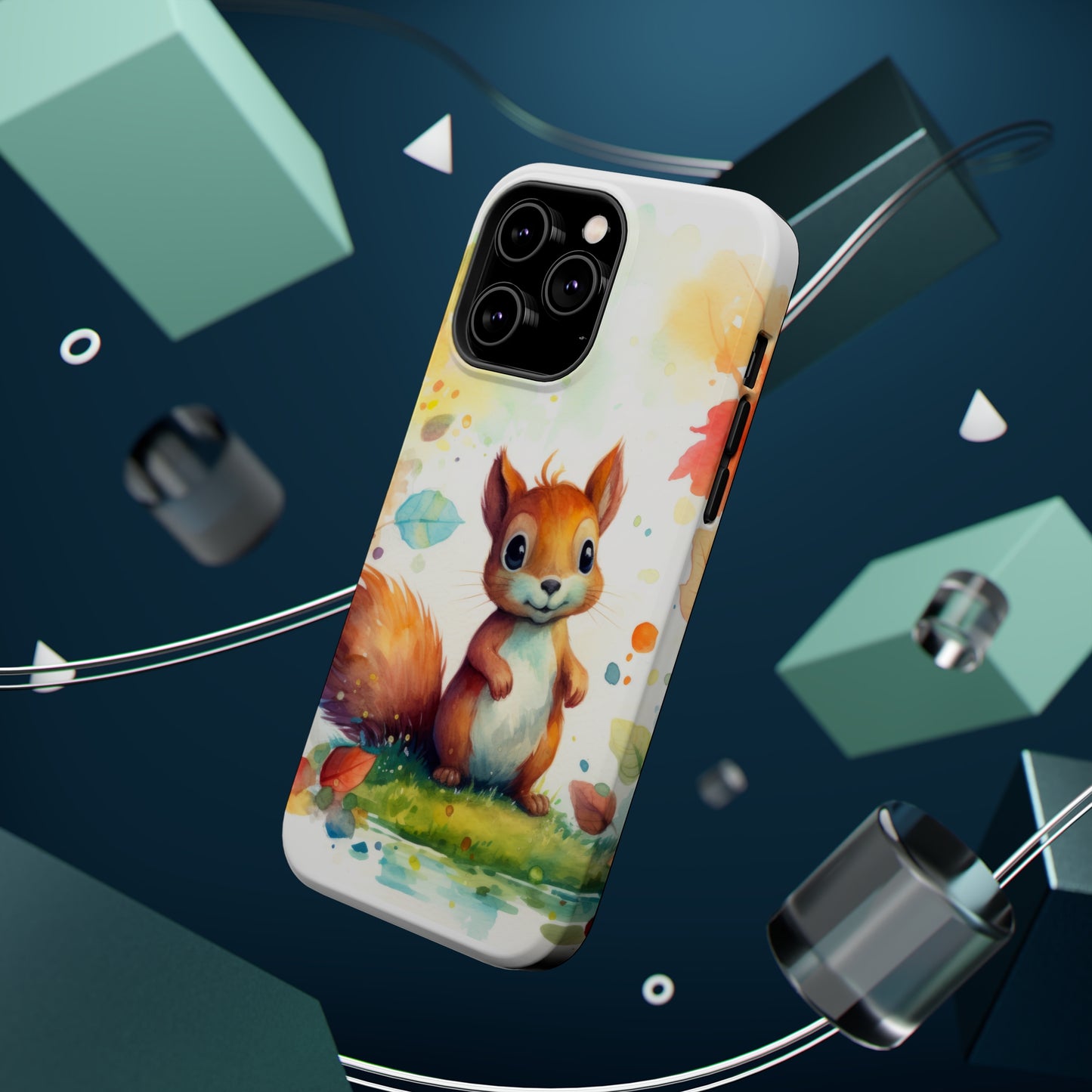 Cute Squirrel MagSafe Tough iPhone Case