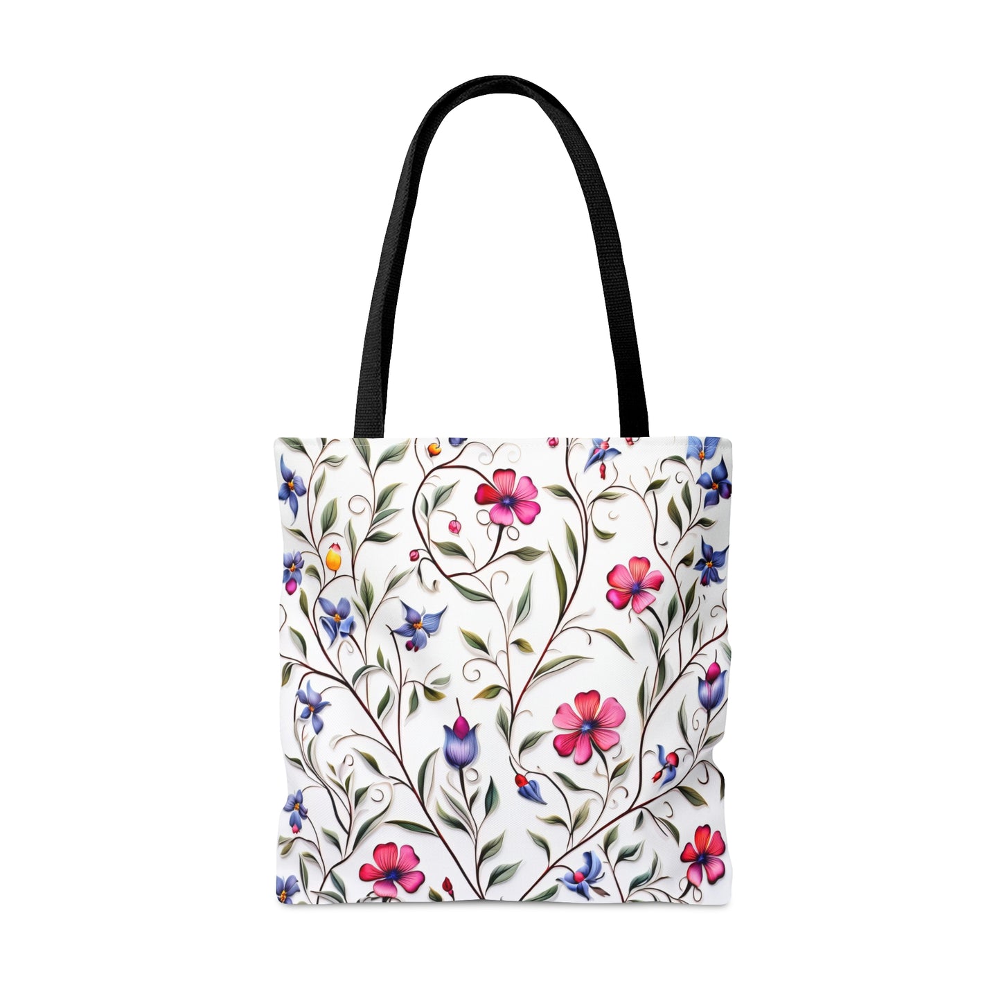 Fancy Flowers Tote Bag