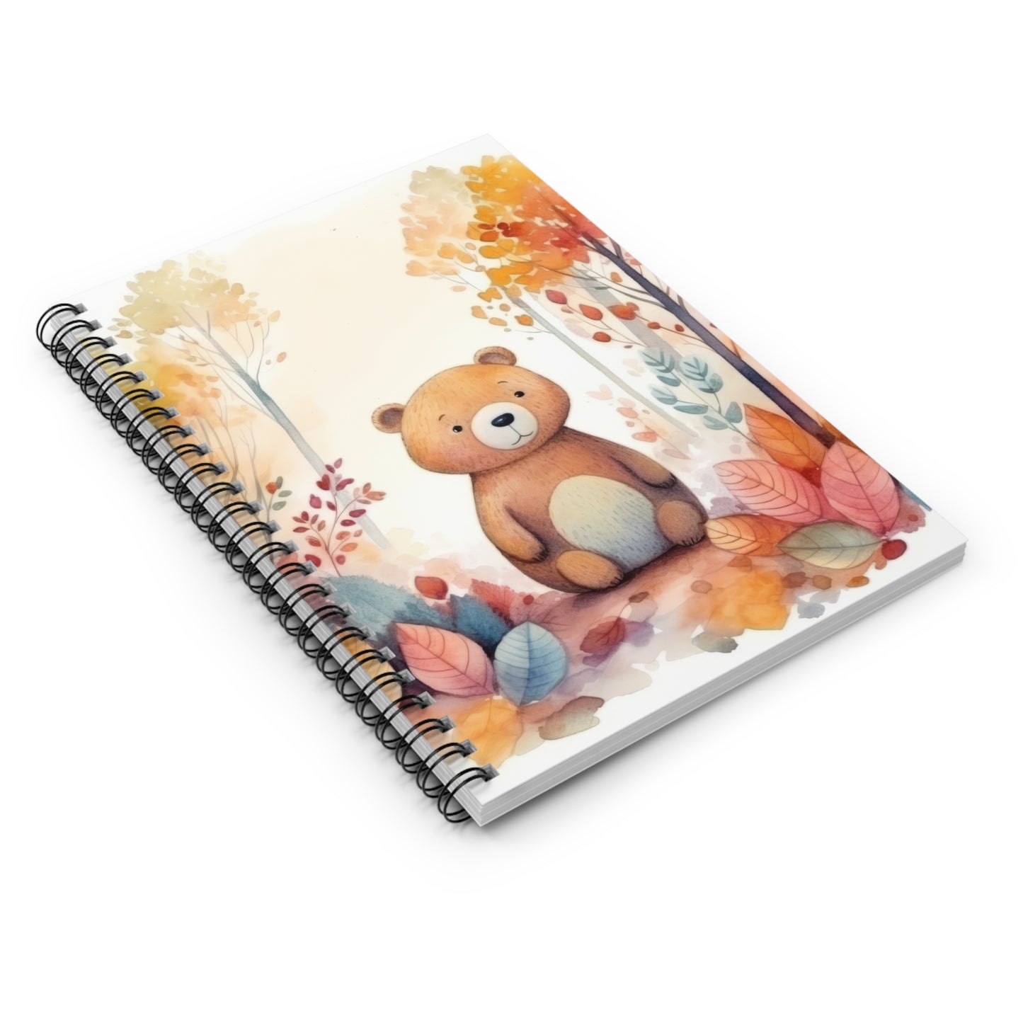 Bear Spiral Notebook - Ruled Line