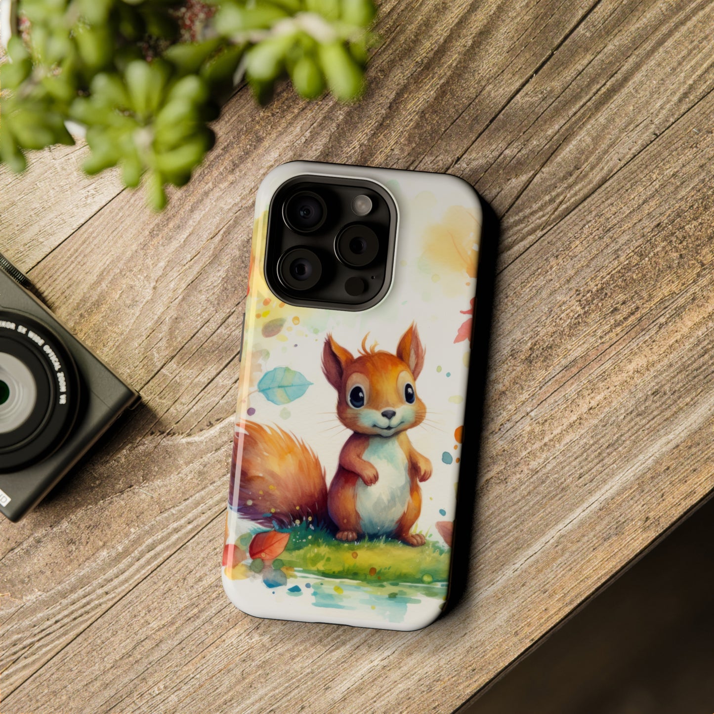 Cute Squirrel MagSafe Tough iPhone Case