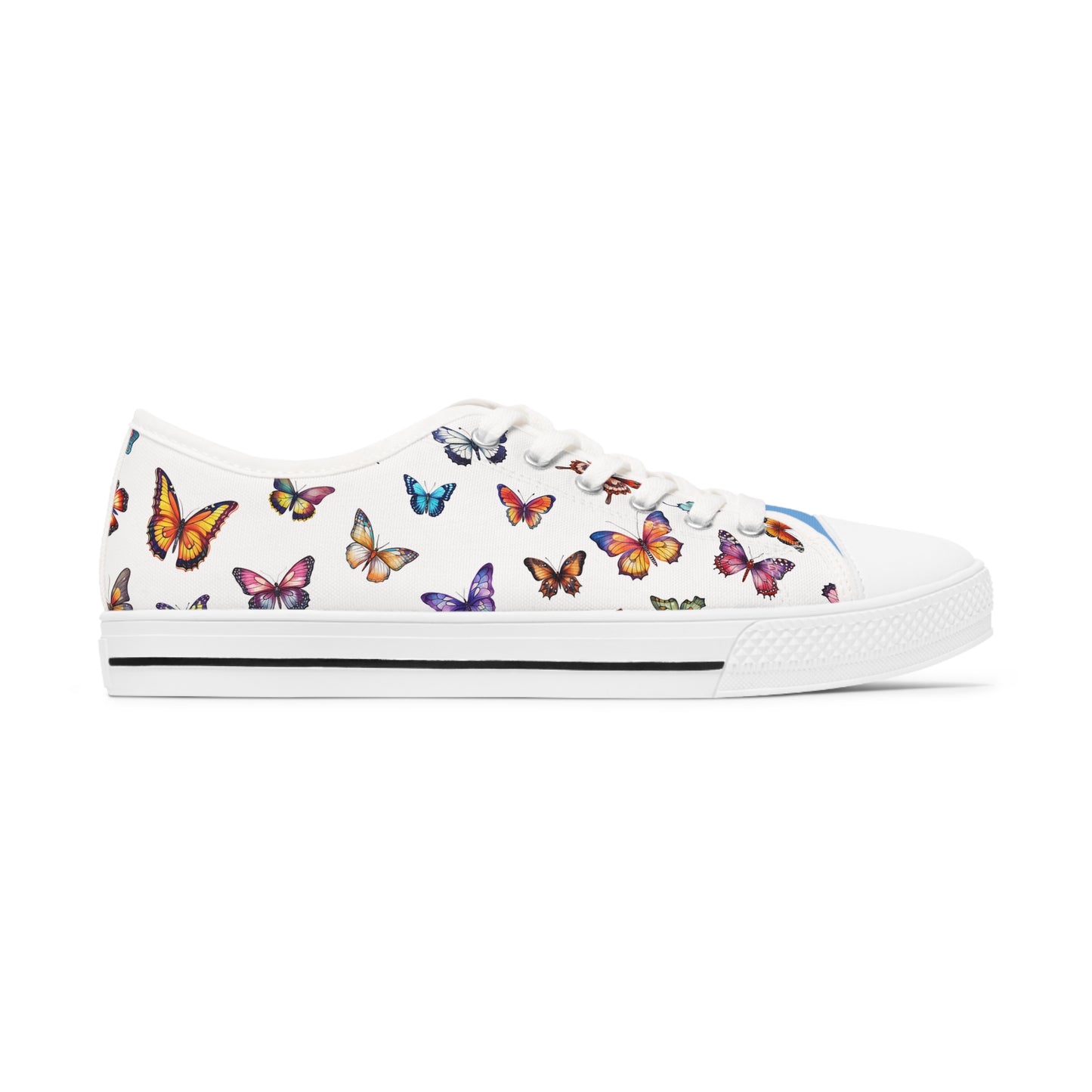 Butterflies Women's Low Top Sneakers