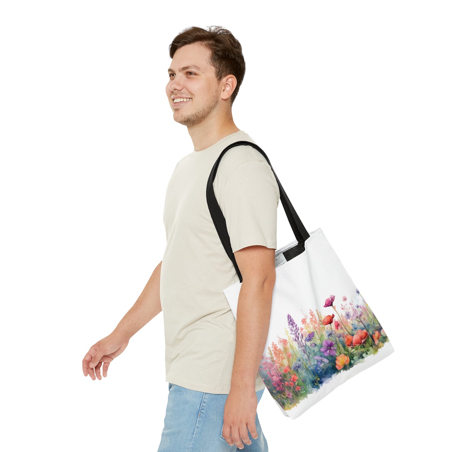 Meadow Wildflowers Tote Bag