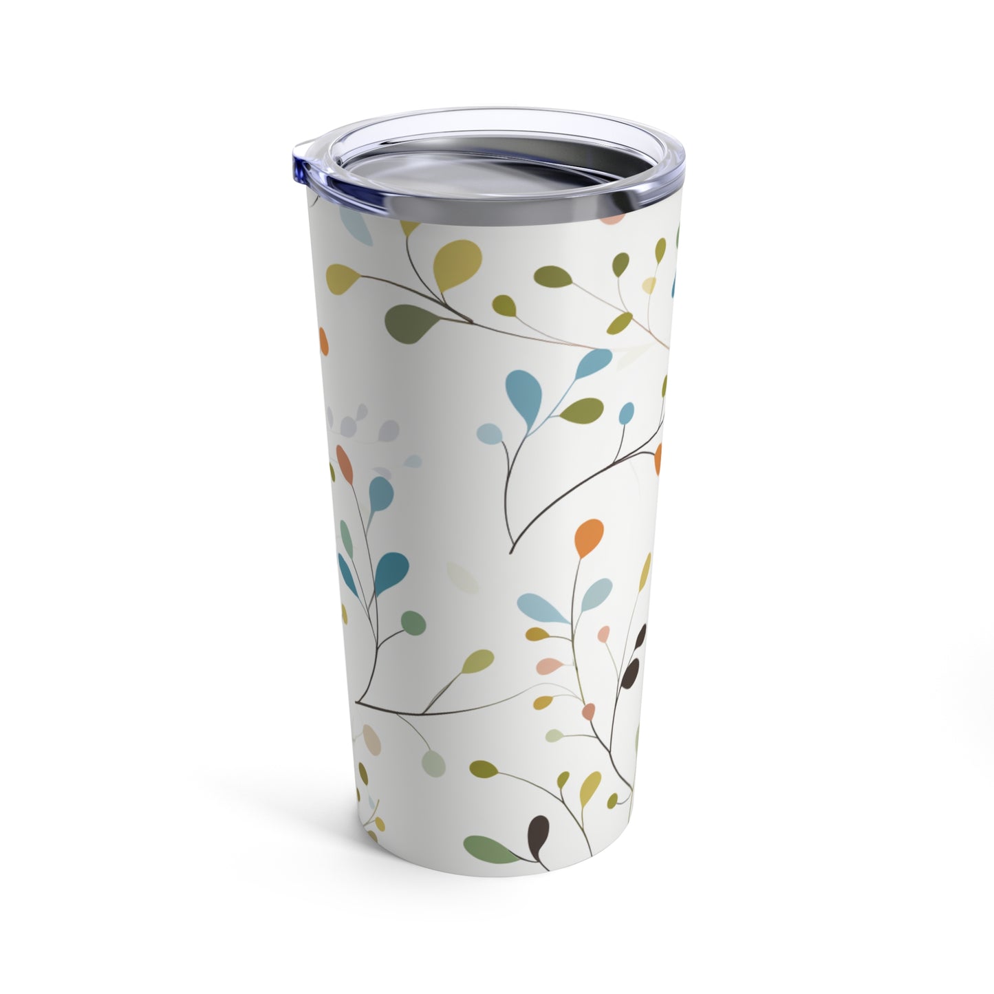 Pastel Leaves Tumbler 20oz