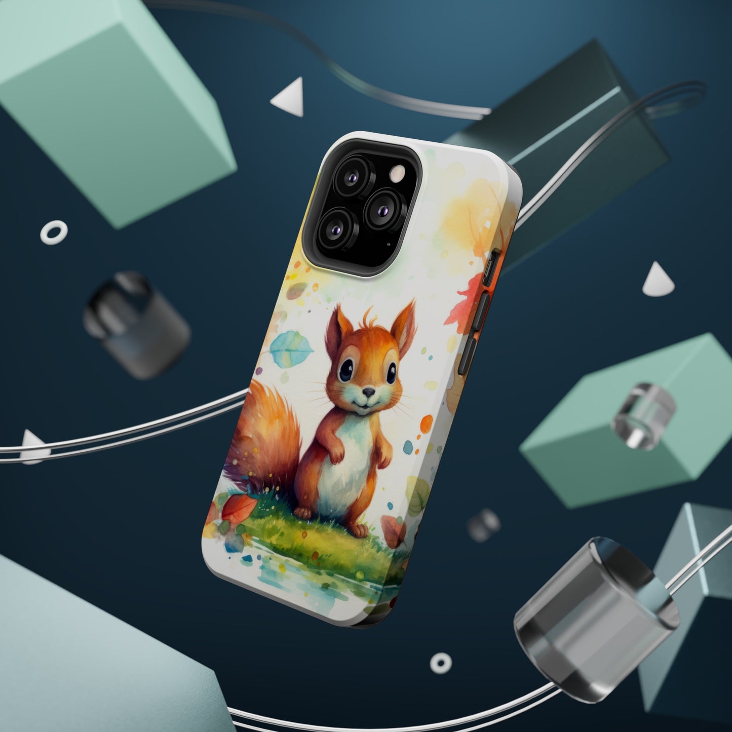 Cute Squirrel MagSafe Tough iPhone Case