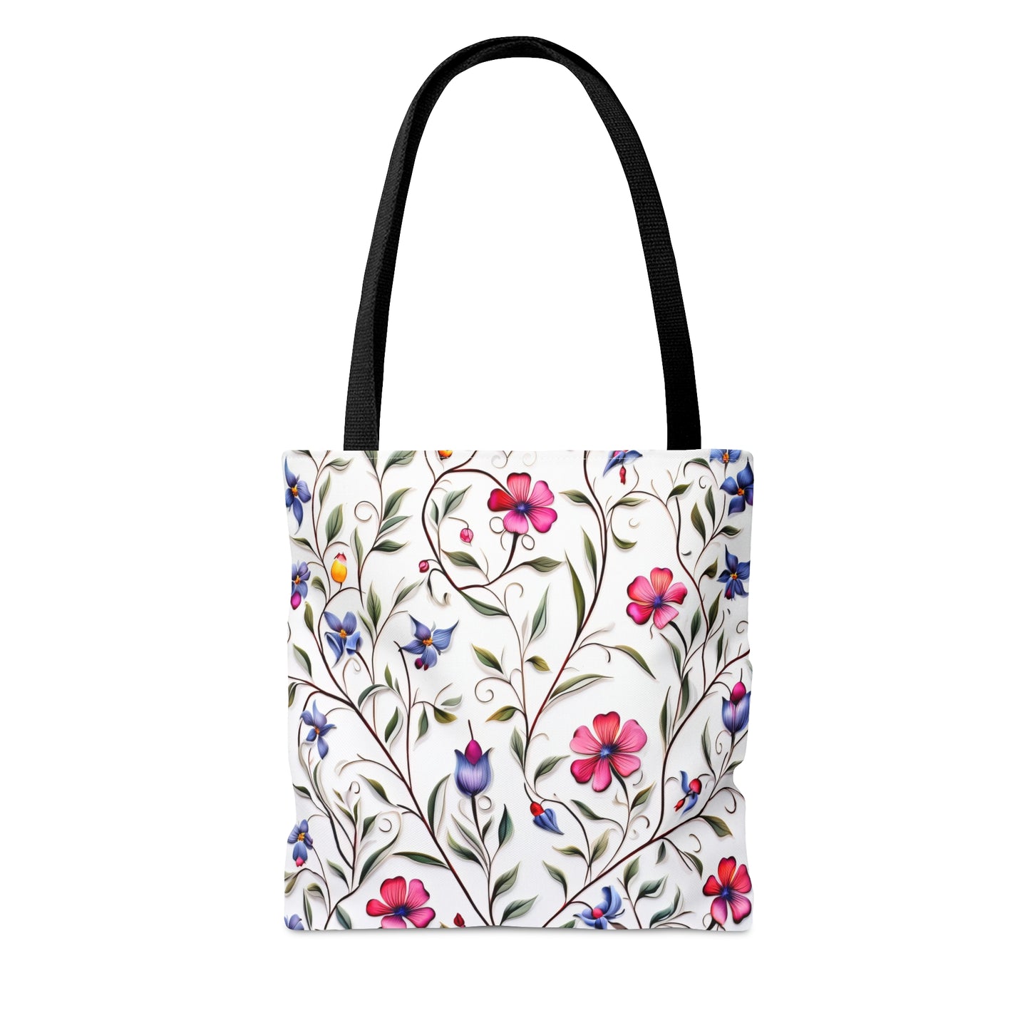 Fancy Flowers Tote Bag