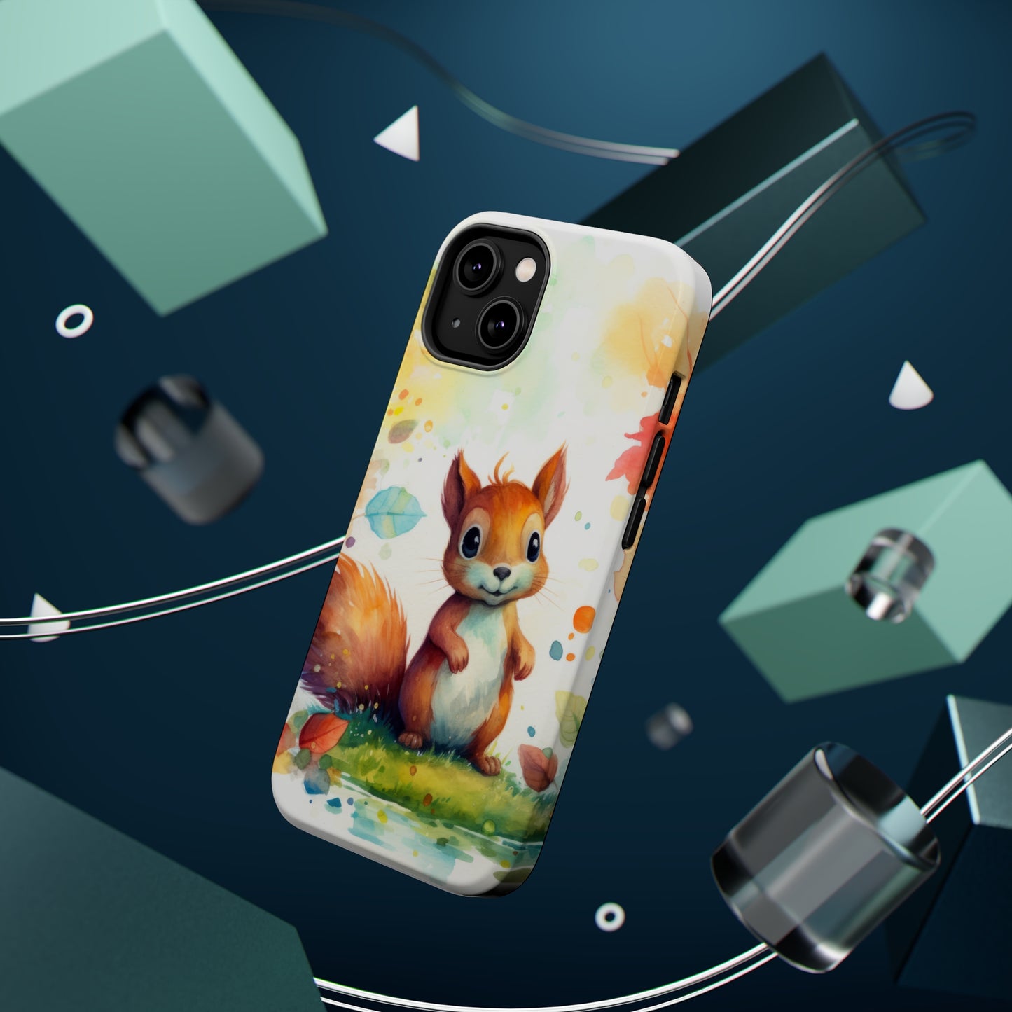 Cute Squirrel MagSafe Tough iPhone Case