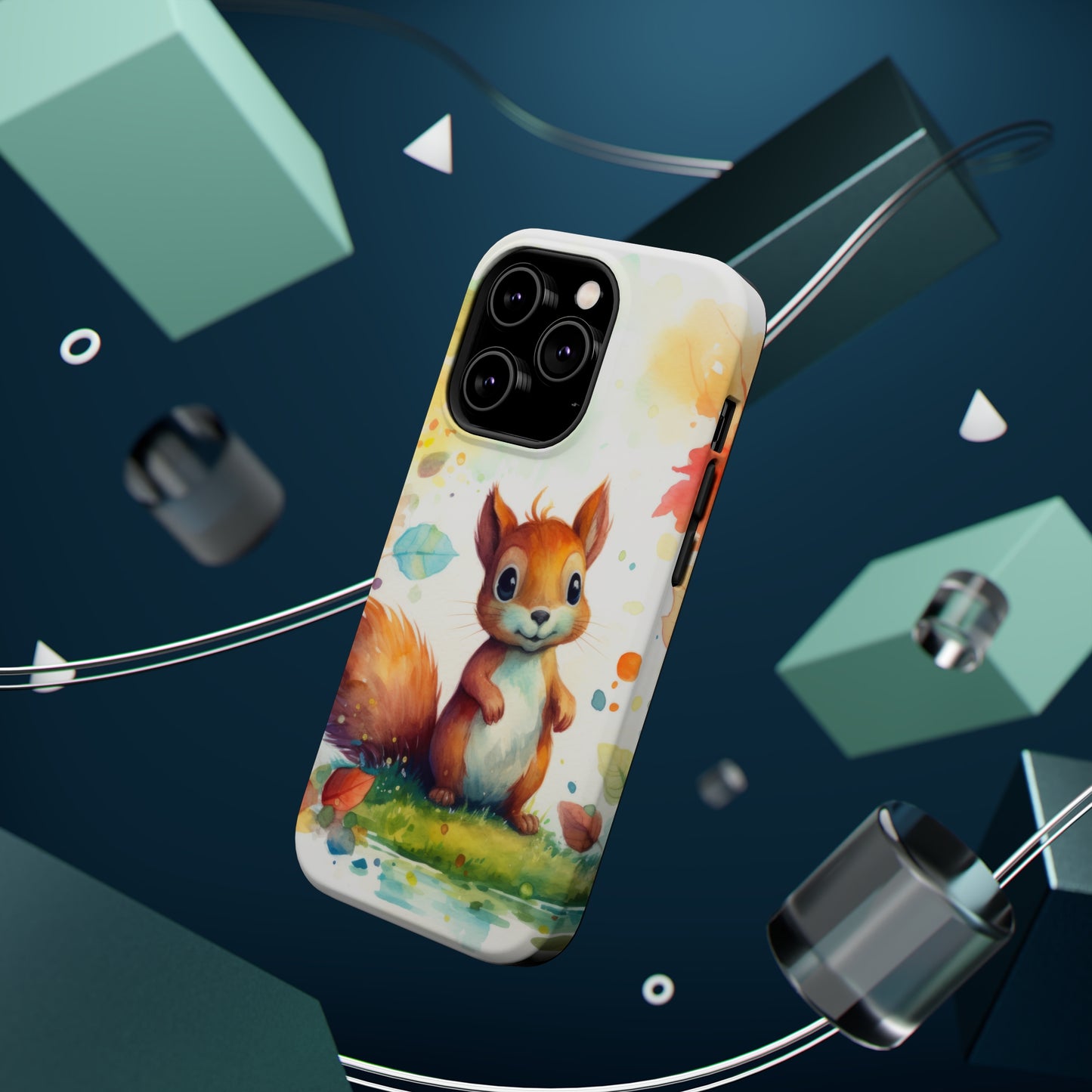 Cute Squirrel MagSafe Tough iPhone Case