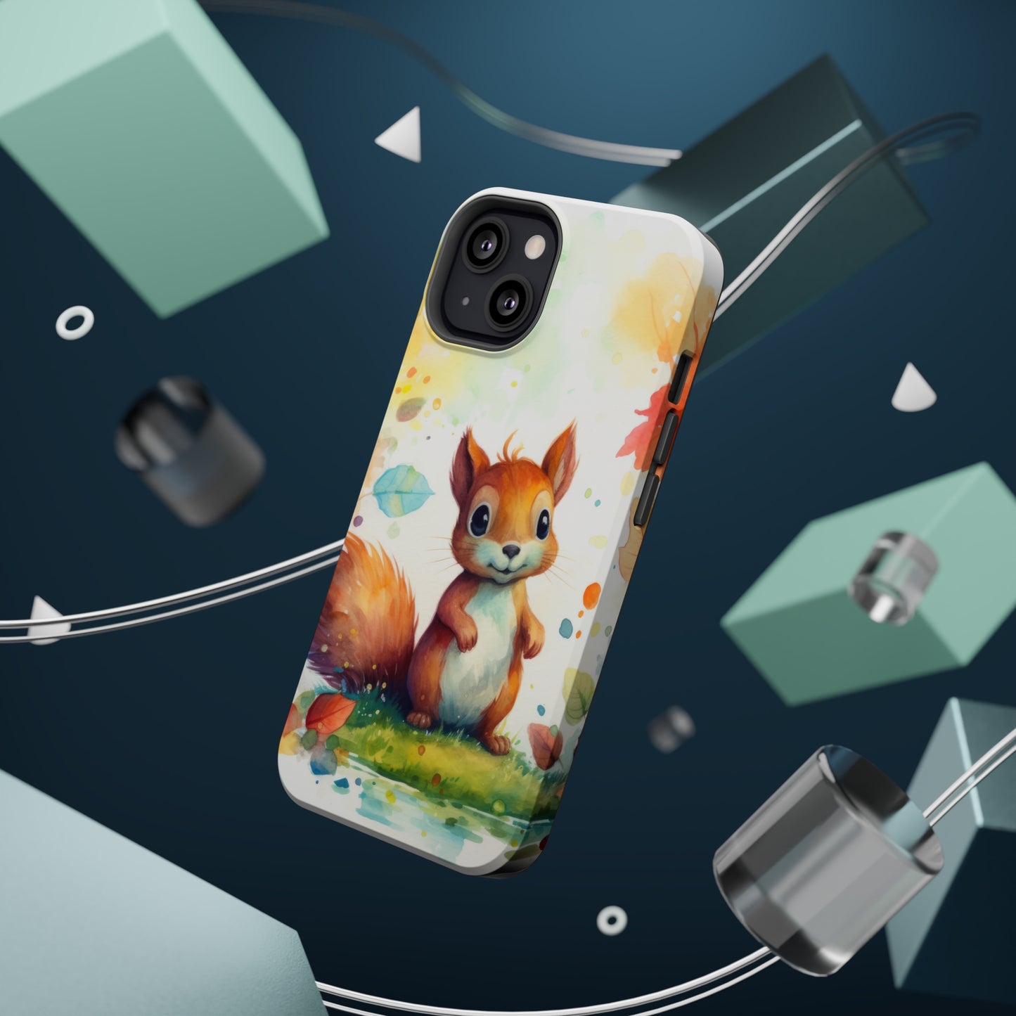 Cute Squirrel MagSafe Tough iPhone Case