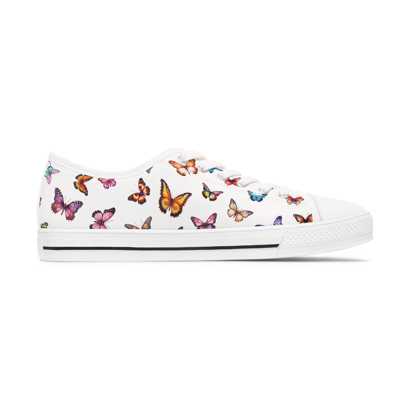 Butterflies Women's Low Top Sneakers