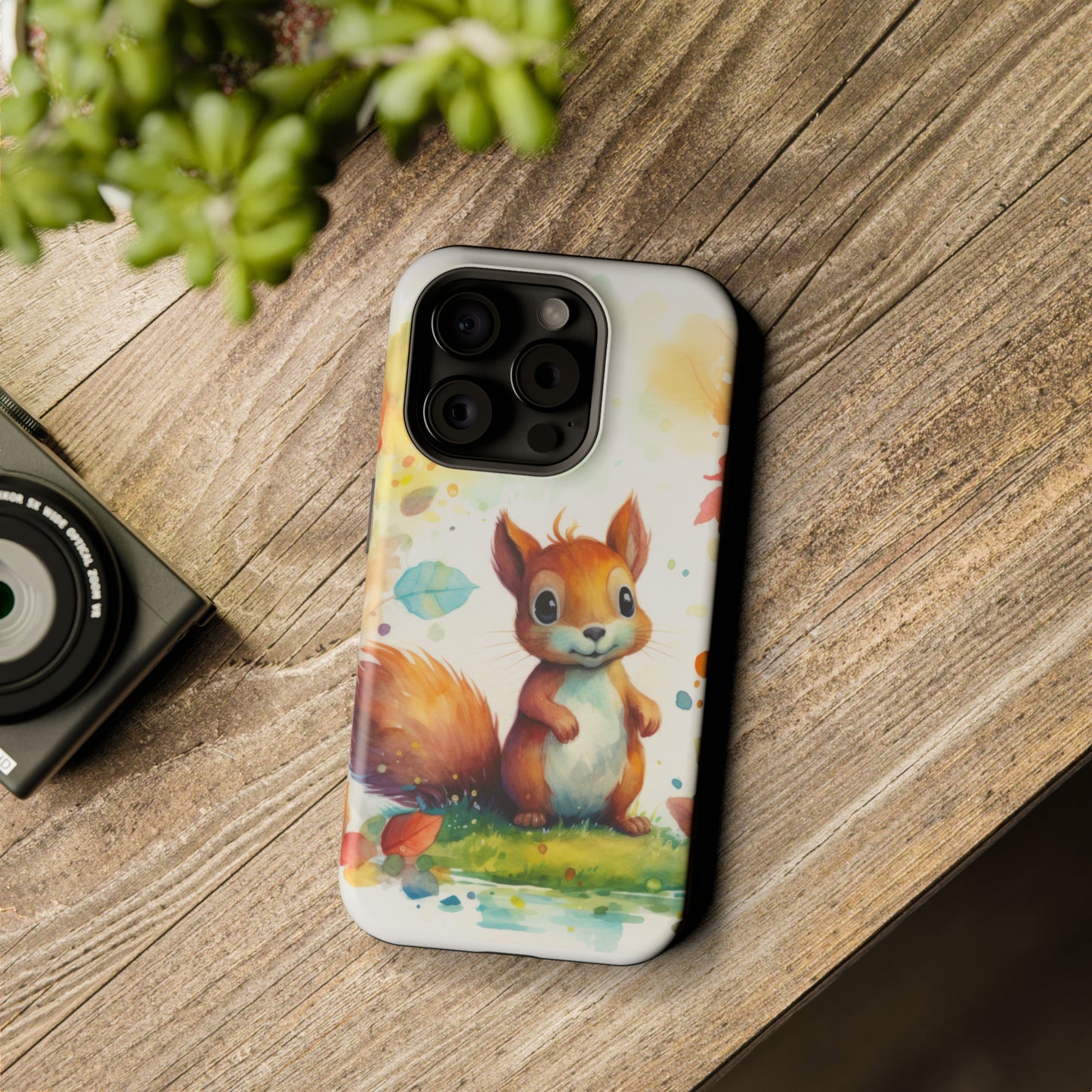 Cute Squirrel MagSafe Tough iPhone Case