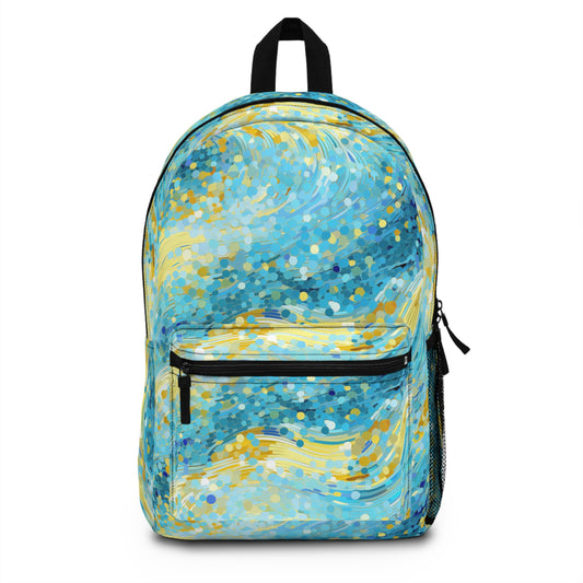 River of Gold Mosaic Backpack