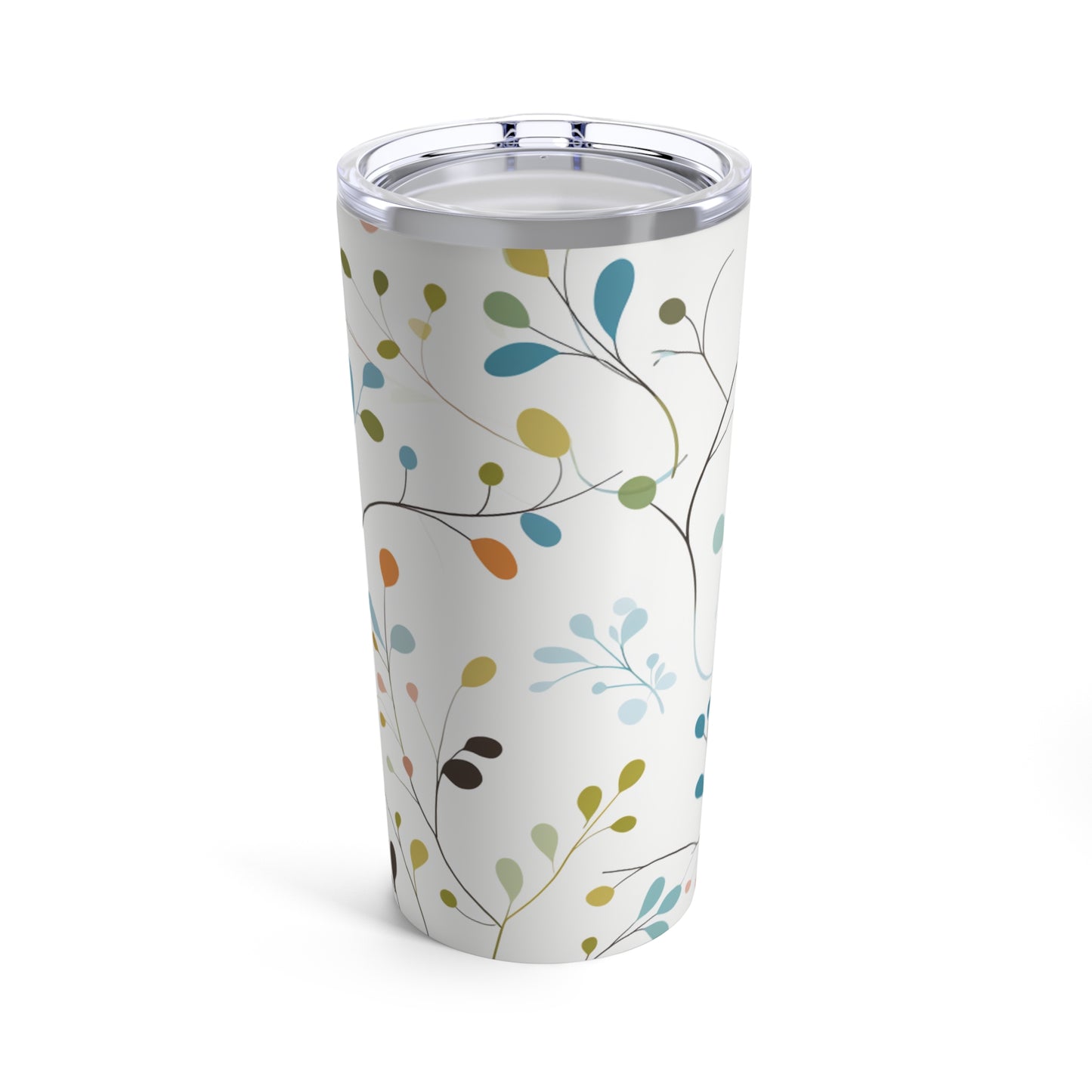 Pastel Leaves Tumbler 20oz