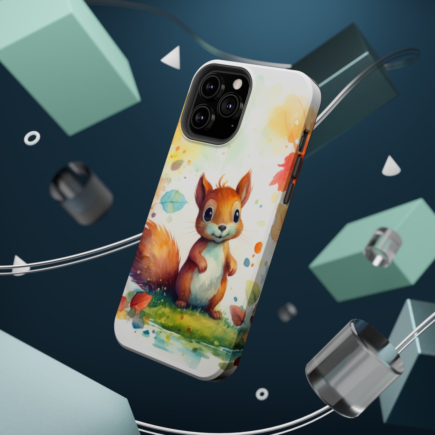 Cute Squirrel MagSafe Tough iPhone Case