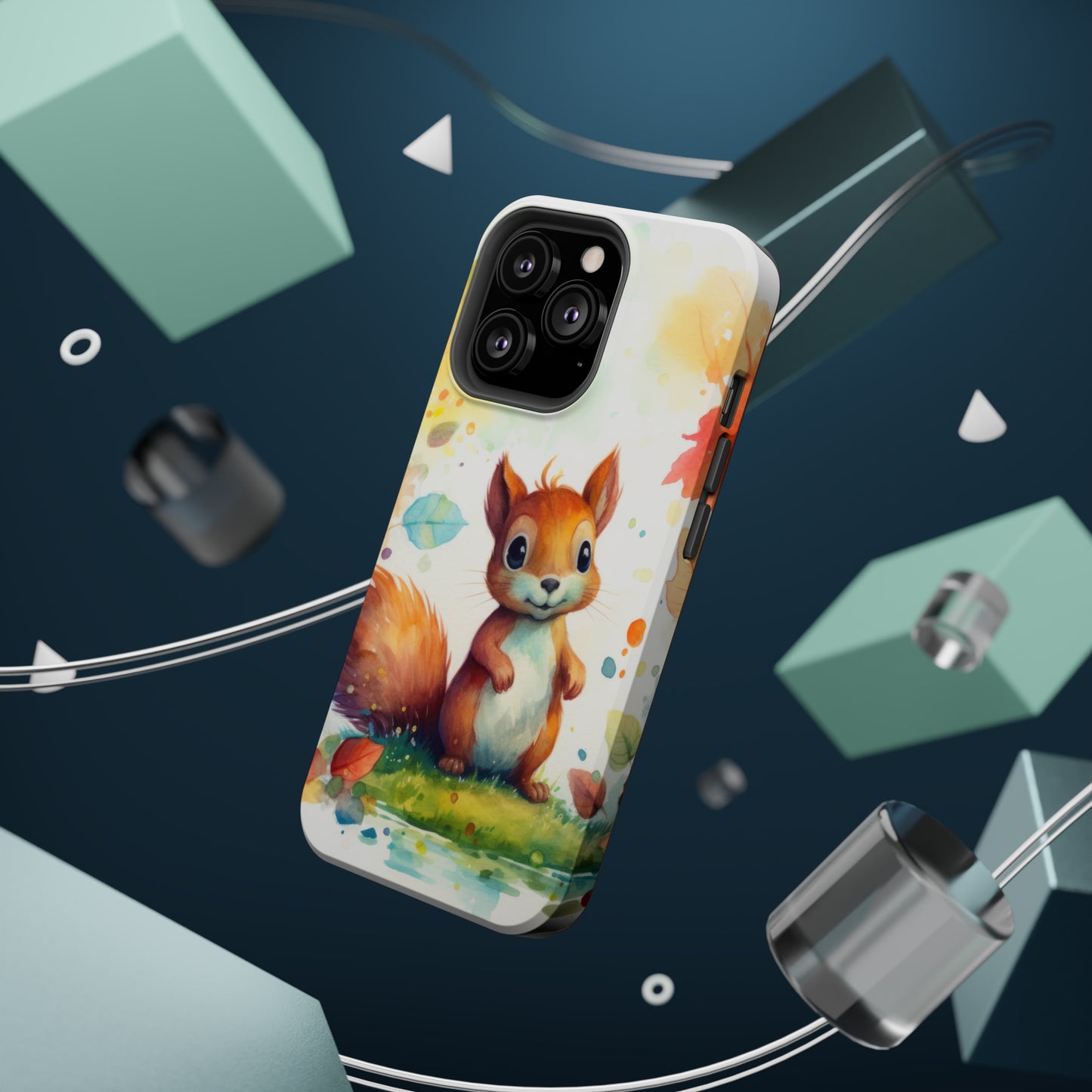 Cute Squirrel MagSafe Tough iPhone Case