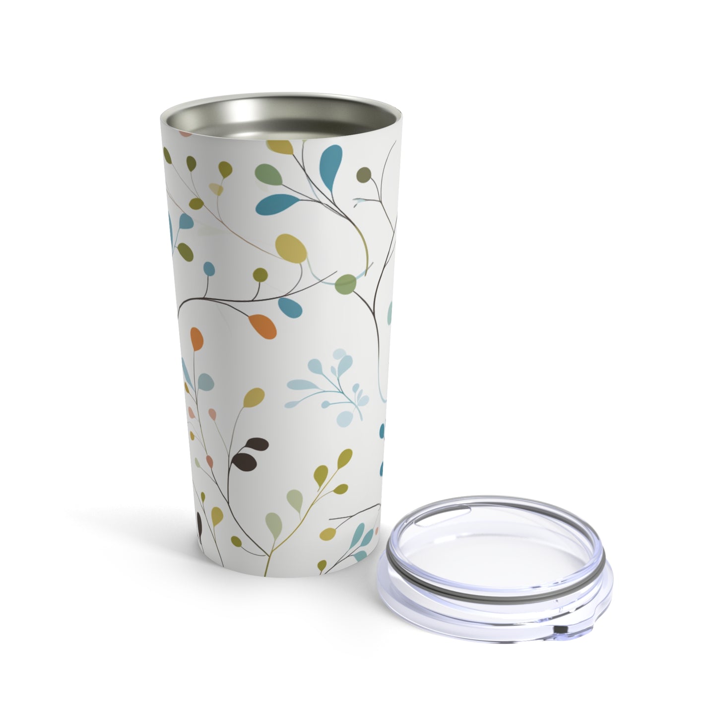 Pastel Leaves Tumbler 20oz