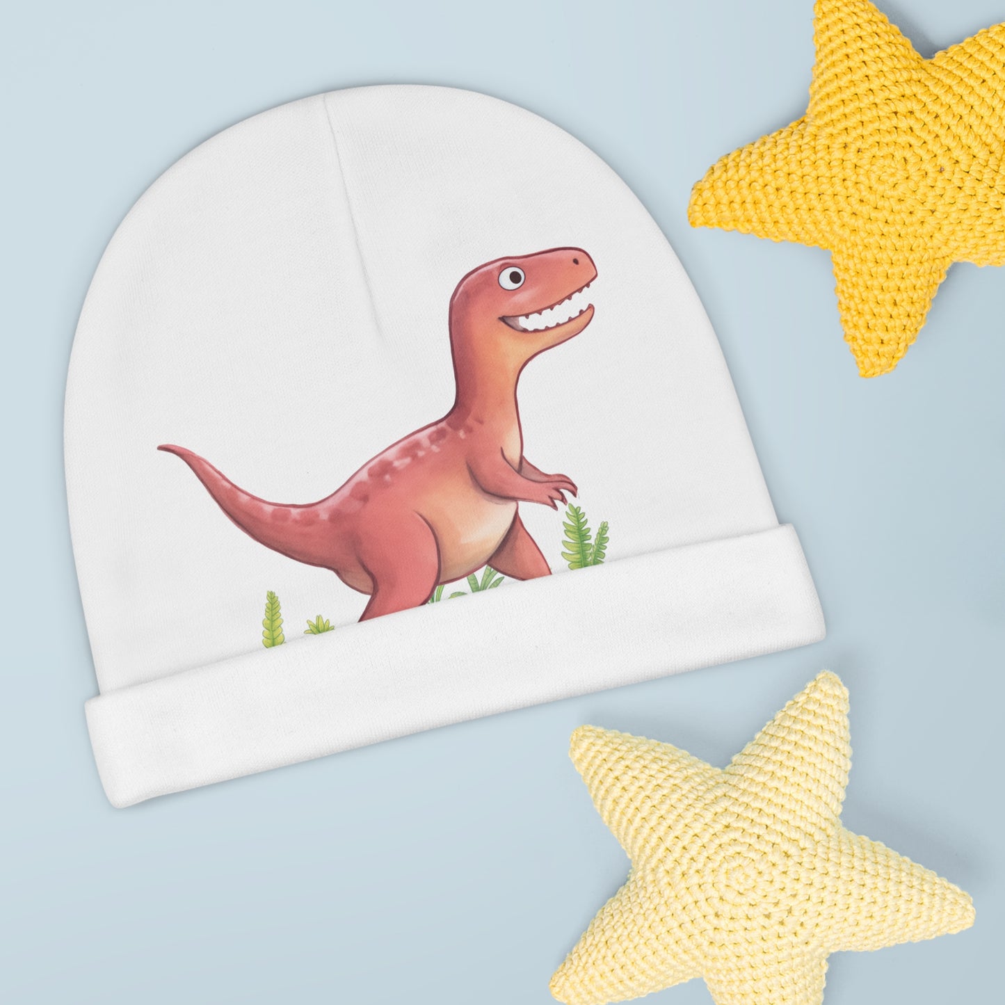 T-Rex Baby Beanie