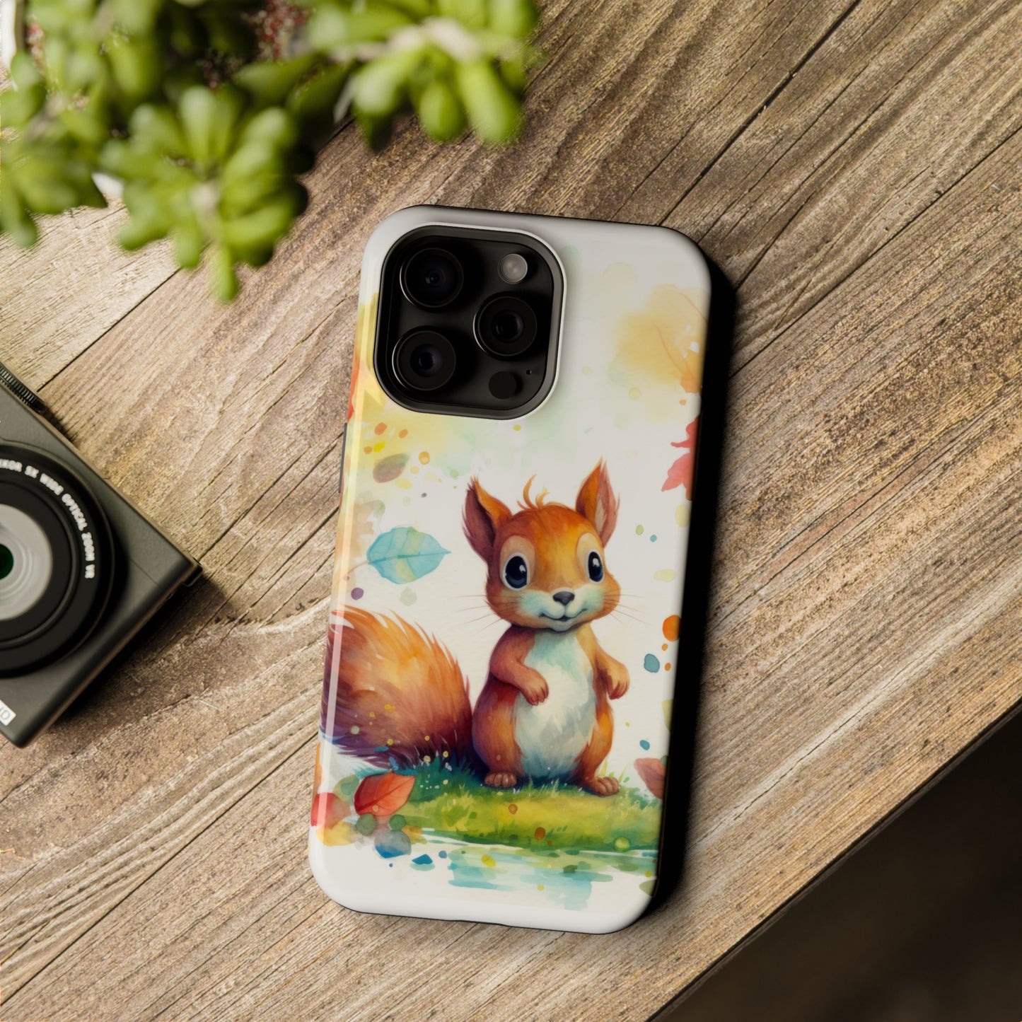 Cute Squirrel MagSafe Tough iPhone Case