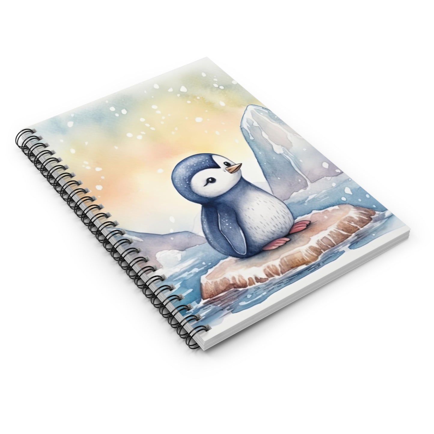 Penguin Spiral Notebook - Ruled Line