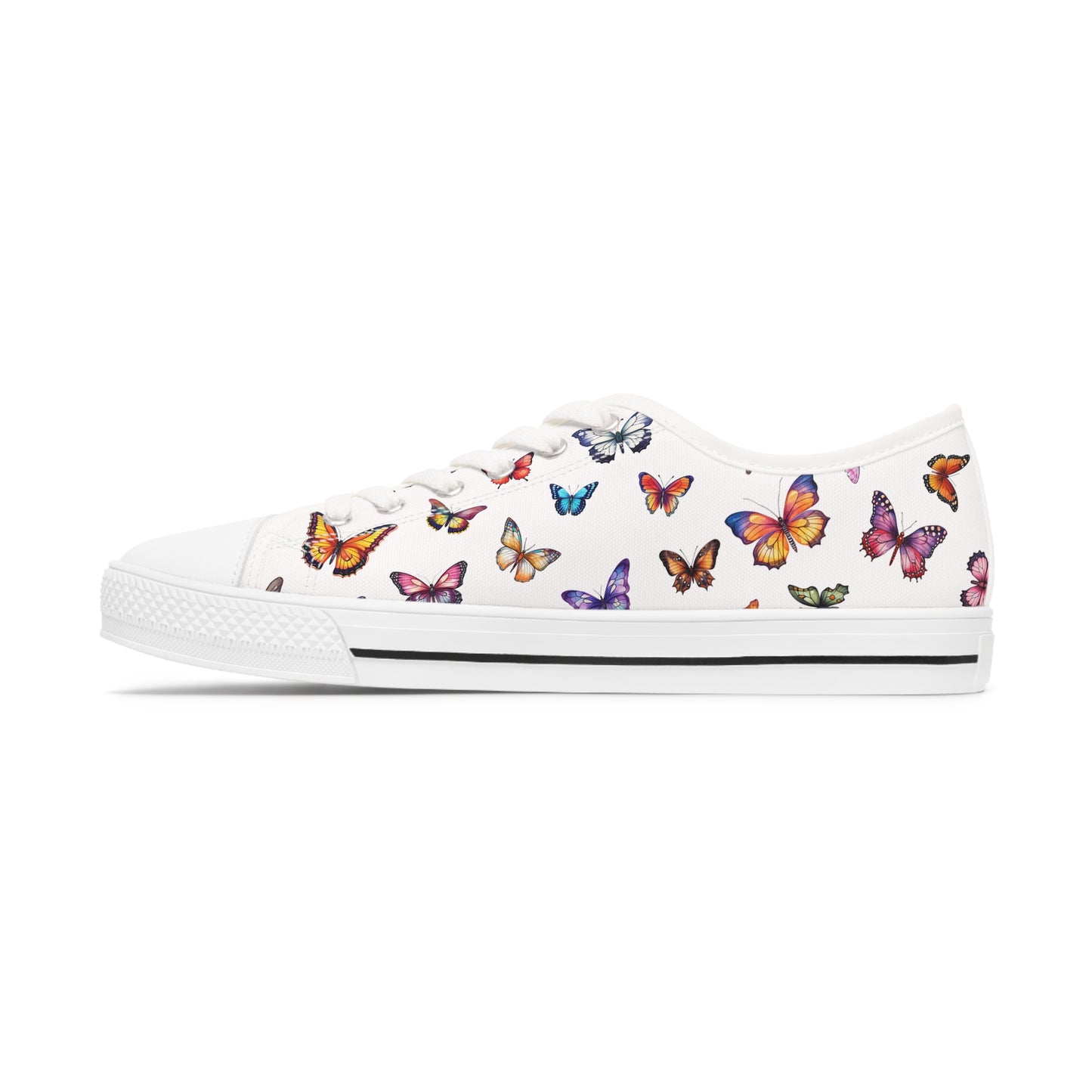 Butterflies Women's Low Top Sneakers